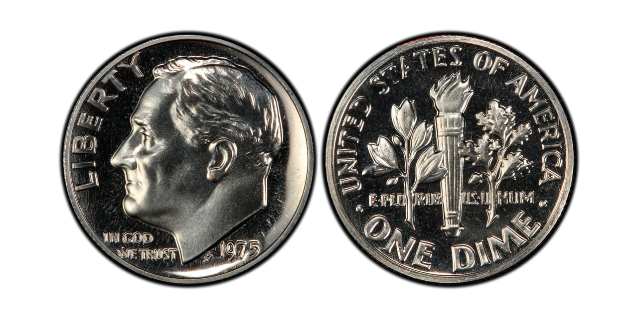 most valuable dimes 1975 no s proof roosevelt dime - Luxe Digital