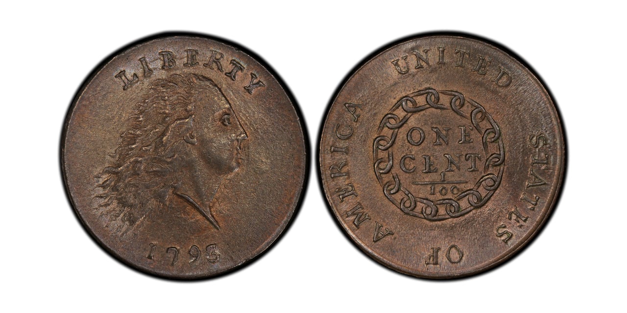 most valuable pennies 1793 chain cent - Luxe Digital