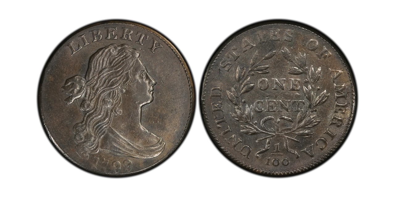 most valuable pennies 1799 draped bust cent - Luxe Digital