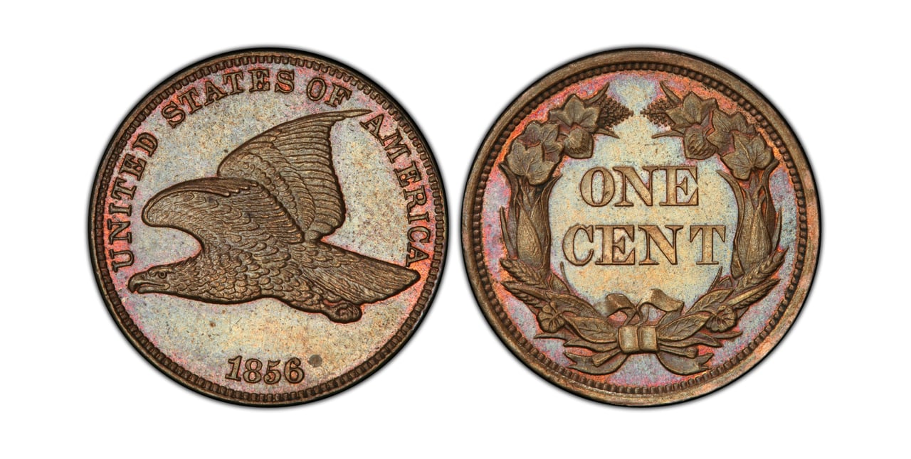 most valuable pennies 1856 flying eagle cent - Luxe Digital