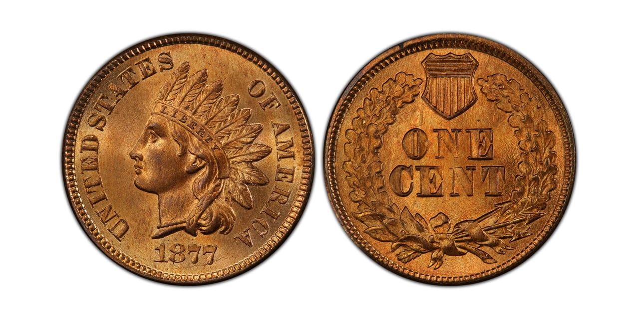 most valuable pennies 1877 indian head cent - Luxe Digital