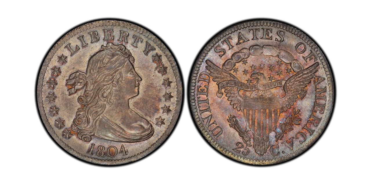 most valuable quarters 1804 draped bust quarter - Luxe Digital