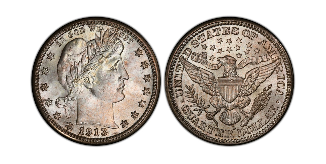 most valuable quarters 1913 s barber quarter - Luxe Digital