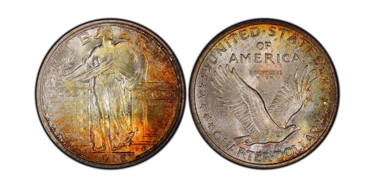 most valuable quarters 1916 standing liberty quarter - Luxe Digital