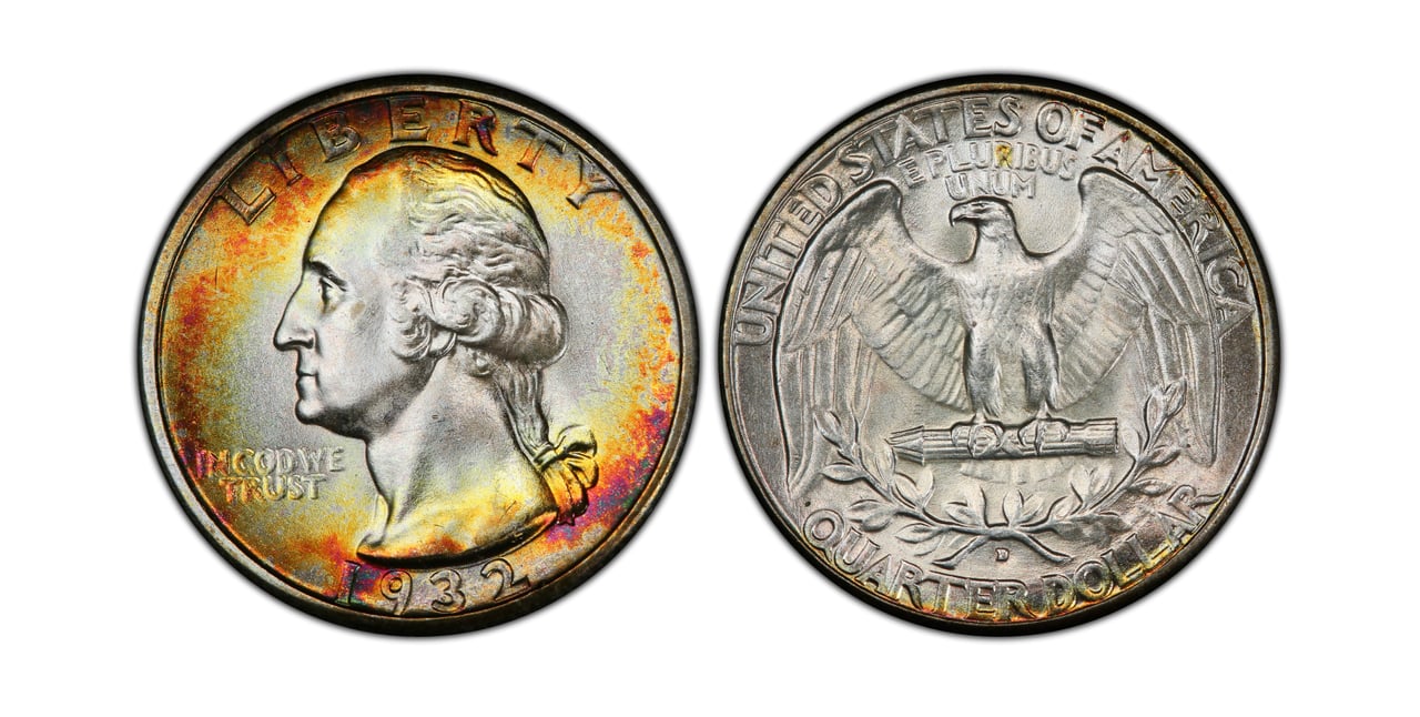 most valuable quarters 1932 d washington quarter - Luxe Digital