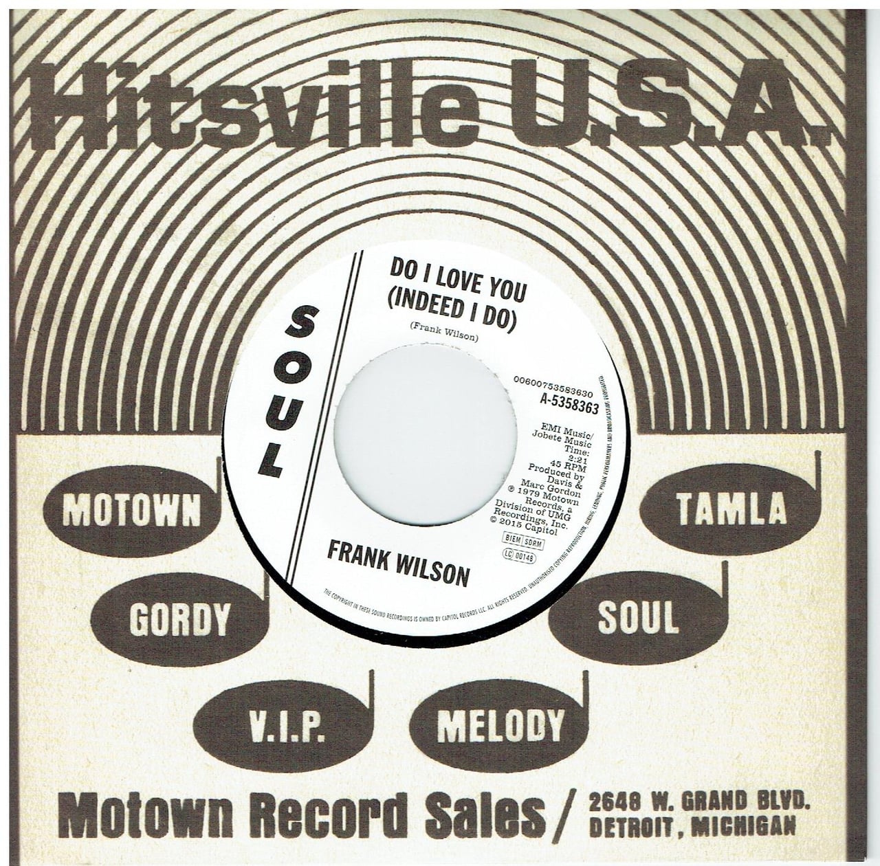 most valuable vinyl records frank wilson do i love you - Luxe Digital