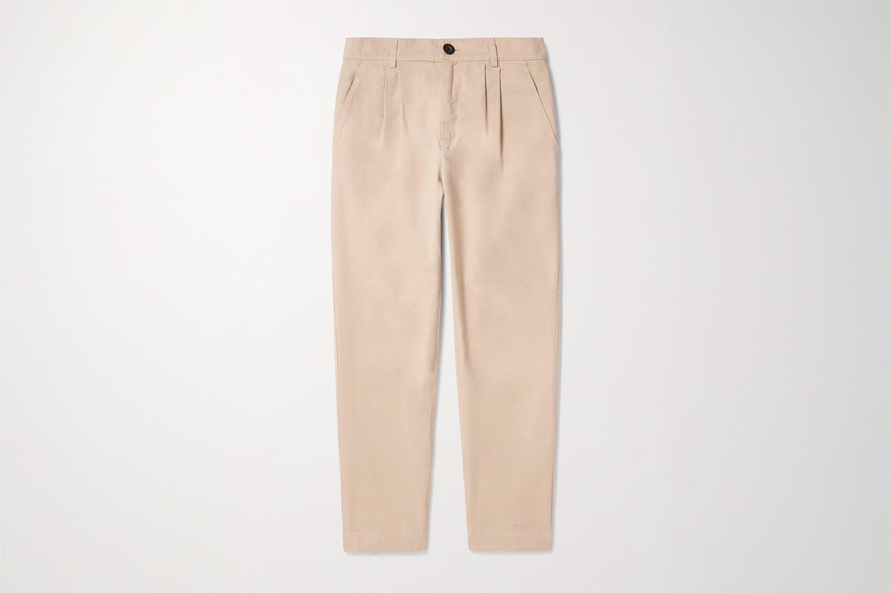 MR Porter MR P Pleated Trousers - Luxe Digital