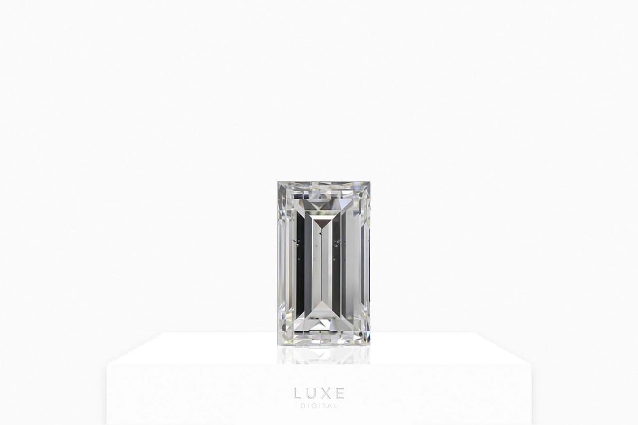 popular diamond shapes baguette cut diamond - Luxe Digital