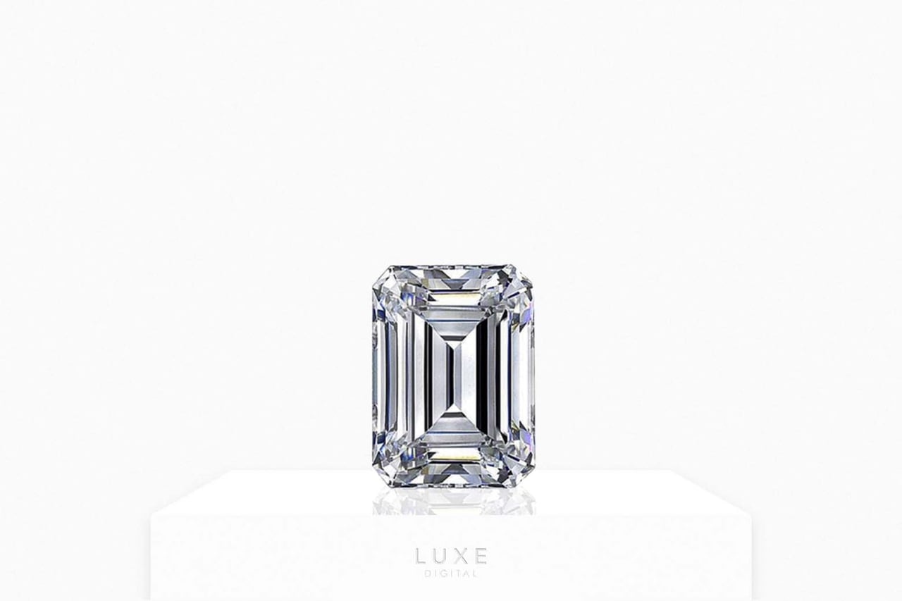 popular diamond shapes emerald cut diamond - Luxe Digital