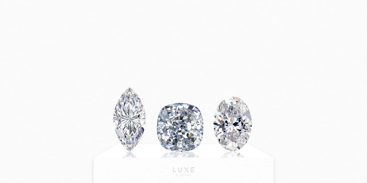 popular diamond shapes - Luxe Digital