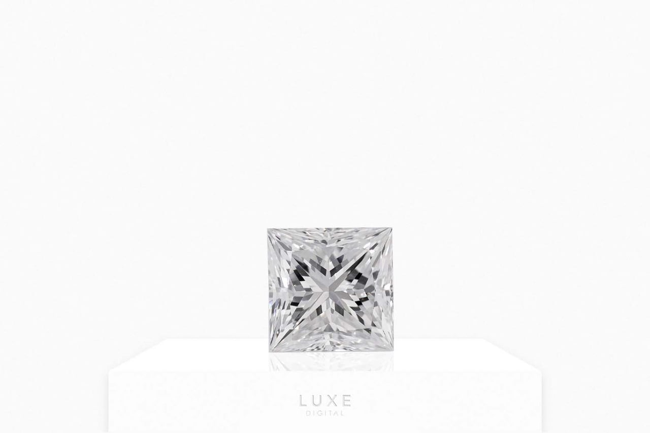 popular diamond shapes princess cut diamond - Luxe Digital