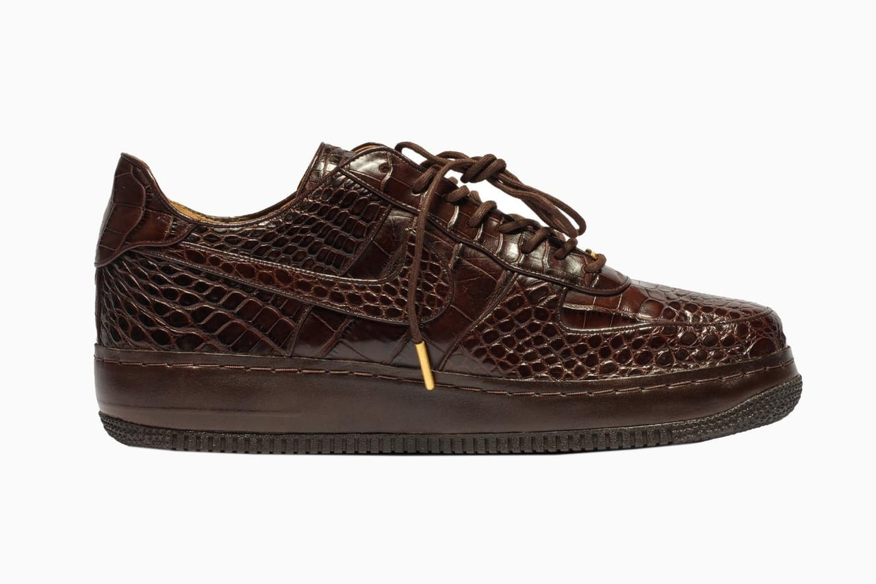 rarest nike shoes nike air force 1 low lux alligator and case - Luxe Digital