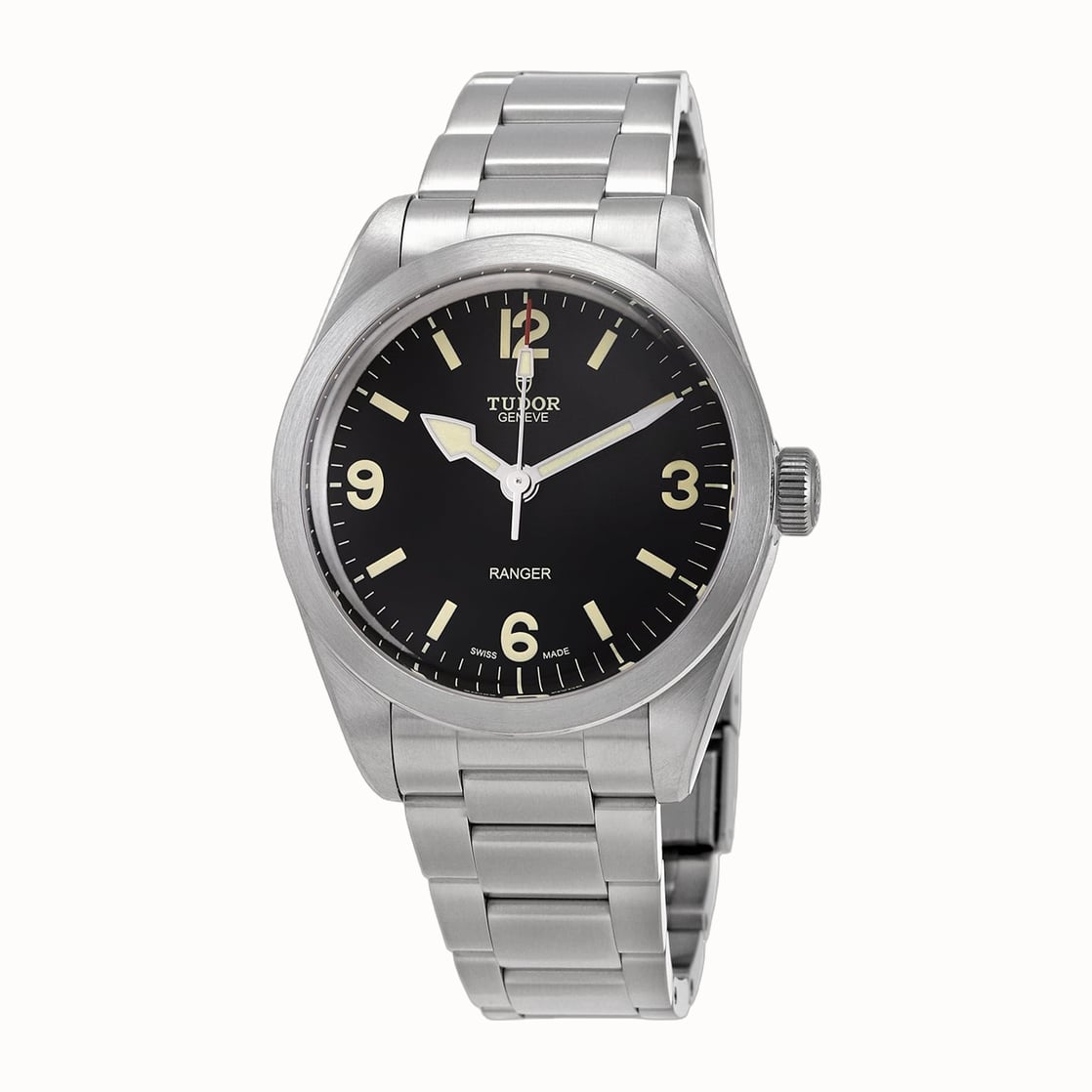 Tudor Ranger 39mm steel field watch - Luxe Digital