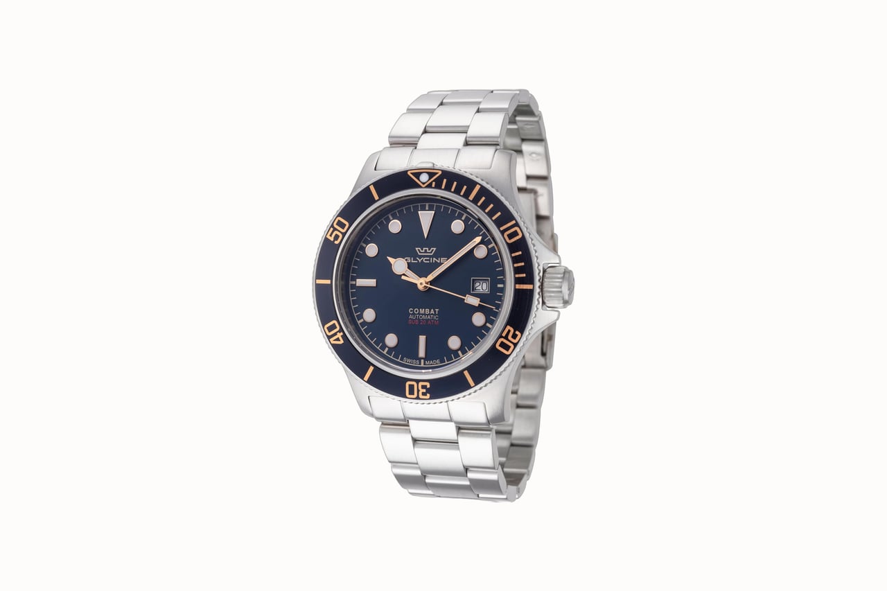 Glycine Combat Sub dive watch - Luxe Digital