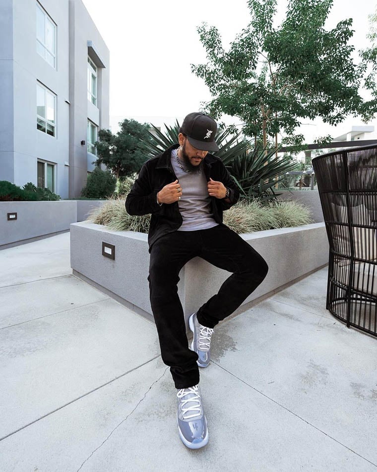 style jordan 11 cool grey on feet cardo1o luxe digital