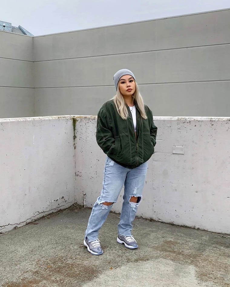 style jordan 11 cool grey on feet itsnalee - Luxe Digital