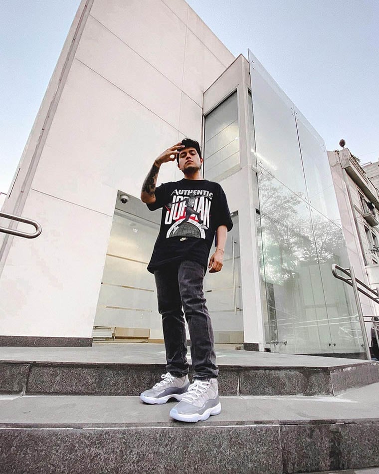 style jordan 11 cool grey on feet strykerpr - Luxe Digital