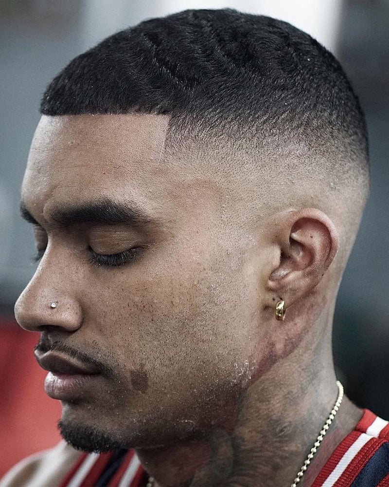 taper fade haircuts men bald taper fade Luxe Digital