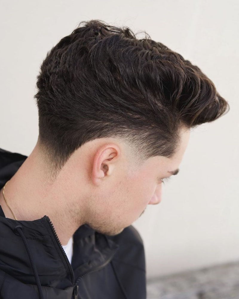 taper fade haircuts men clean temple fade Luxe Digital