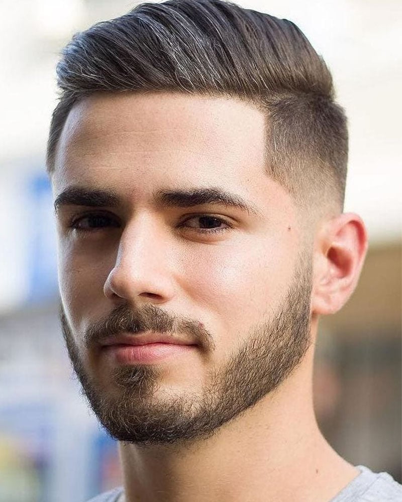 taper fade haircuts men comb over taper fade Luxe Digital