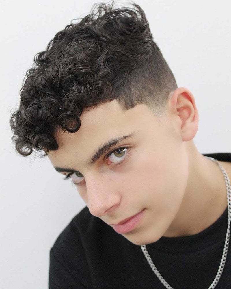 taper fade haircuts men curly taper fade Luxe Digital