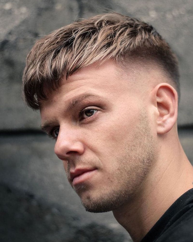 taper fade haircuts men tapered top crop Luxe Digital