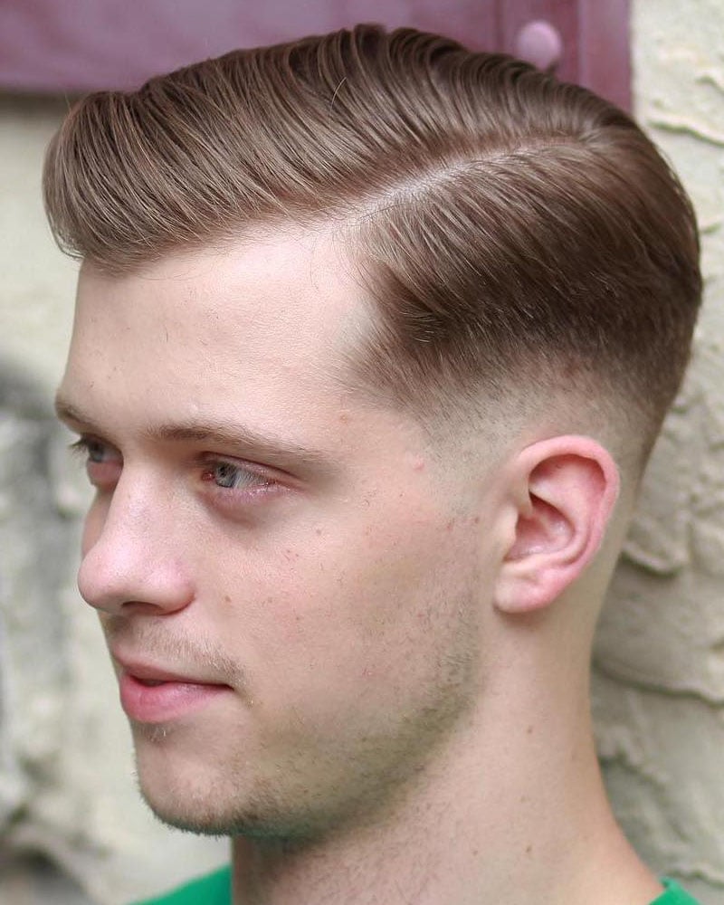 taper fade haircuts men thin hair undercut fade Luxe Digital