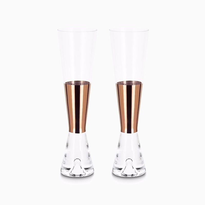 Tom Dixon accessories tank champagne glass - Luxe Digital