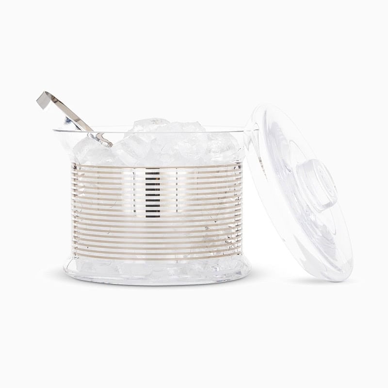Tom Dixon accessories tank platinum ice bucket - Luxe Digital