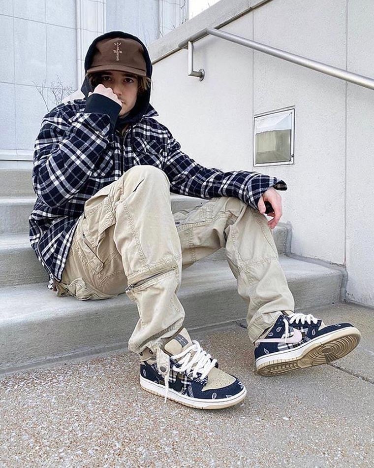 travis scott sneakers on feet hypeofthestreet luxe digital