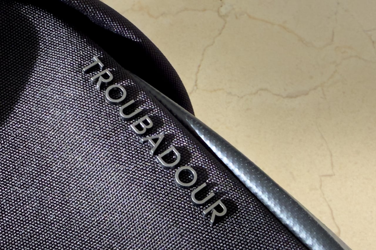 Troubadour Apex Backpack 4.0 weatherproof FortiWeave fabric detail - Luxe Digital