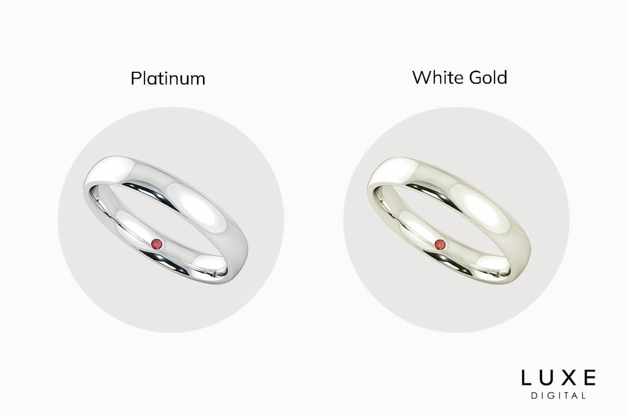 white gold guide platinum vs white gold - Luxe Digital