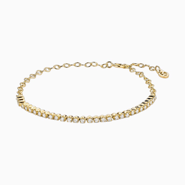 women black tie attire guide mejuri diamond half tennis bracelet - Luxe Digital
