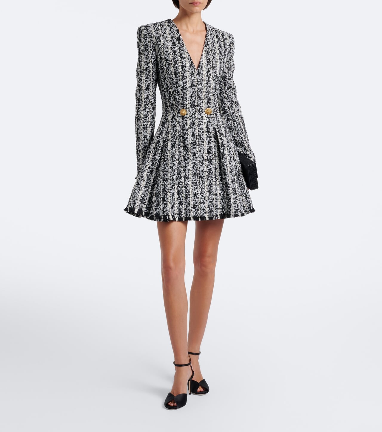women black tie optional attire guide balmain blazer dress - Luxe Digital