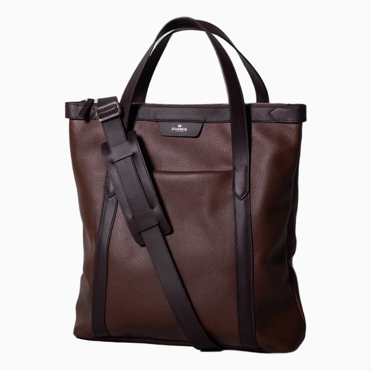 women business casual guide harber london leather tote bag - Luxe Digital