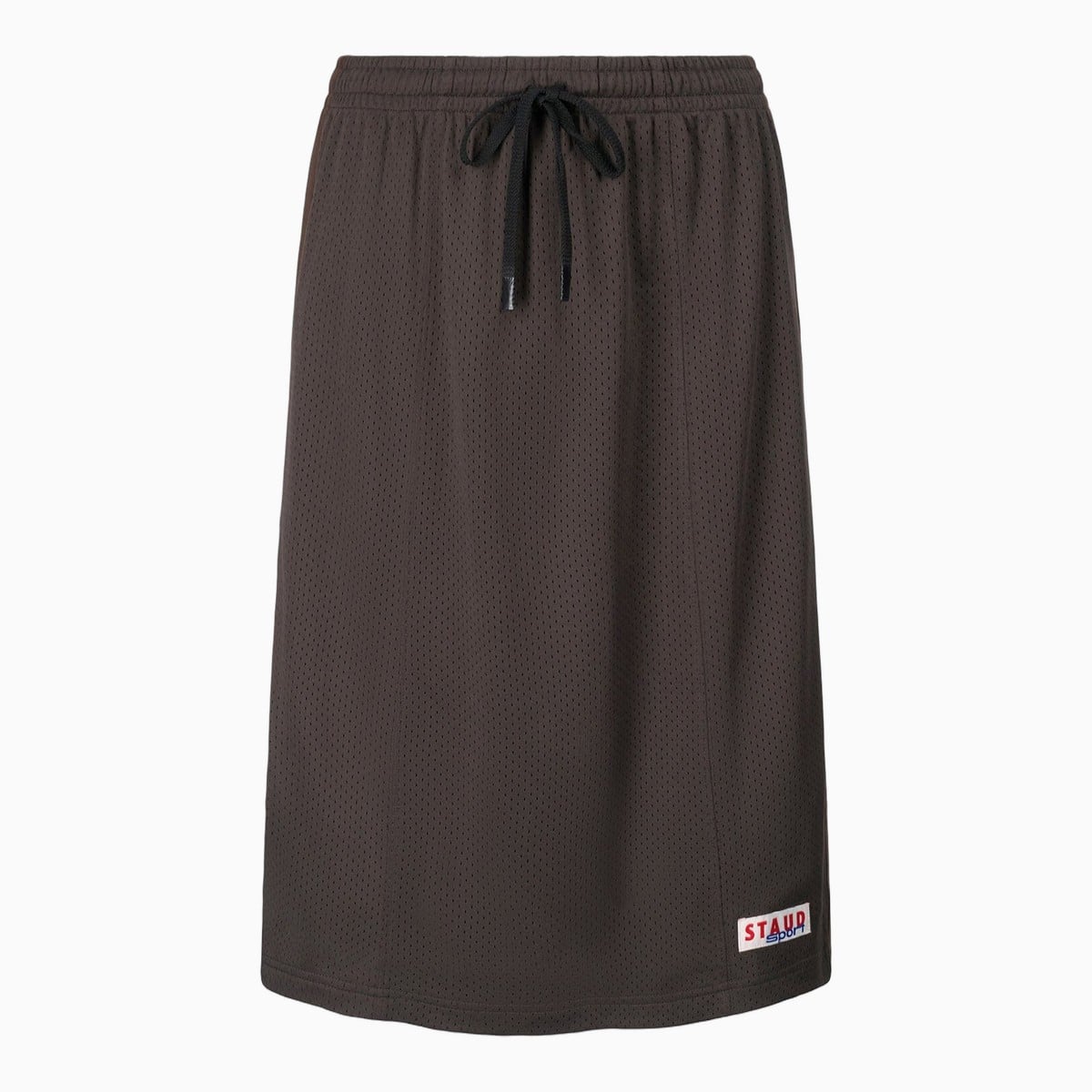 women casual dress code guide staud haskell drawstring midi skirt - Luxe Digital