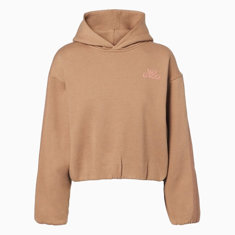 women casual dress code guide the upside marlon camila cotton blend jersey hoodie - Luxe Digital