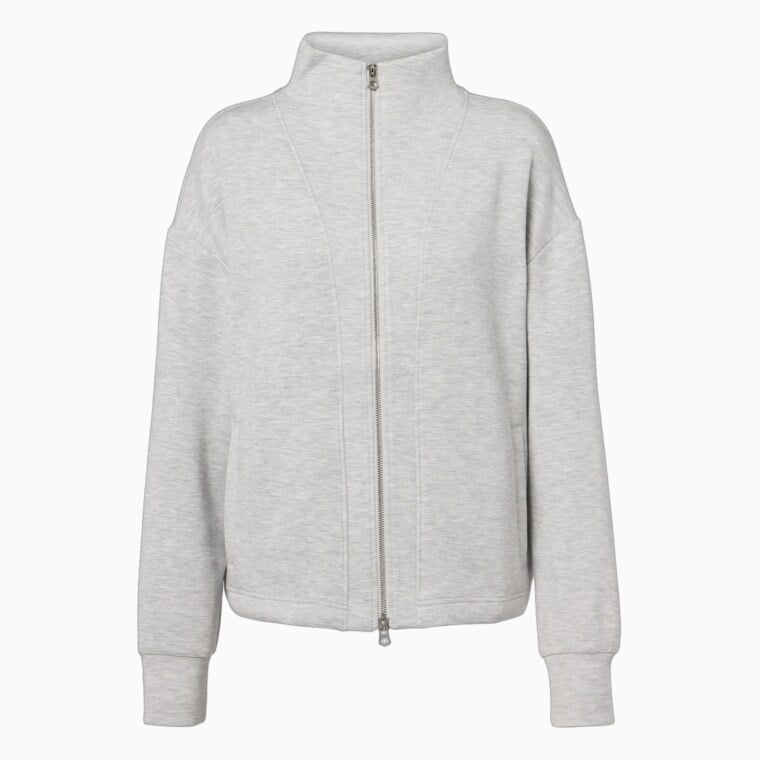 women casual dress code guide varley arlene zip up sweatshirt - Luxe Digital