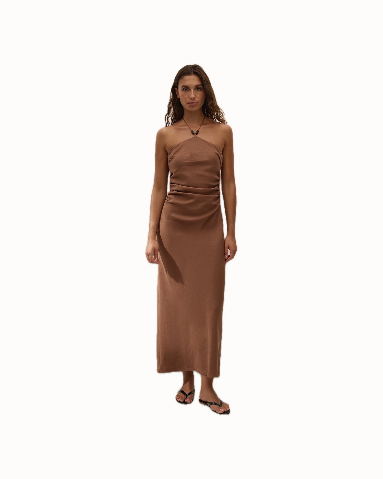 women garden party attire linen dress - Luxe Digital