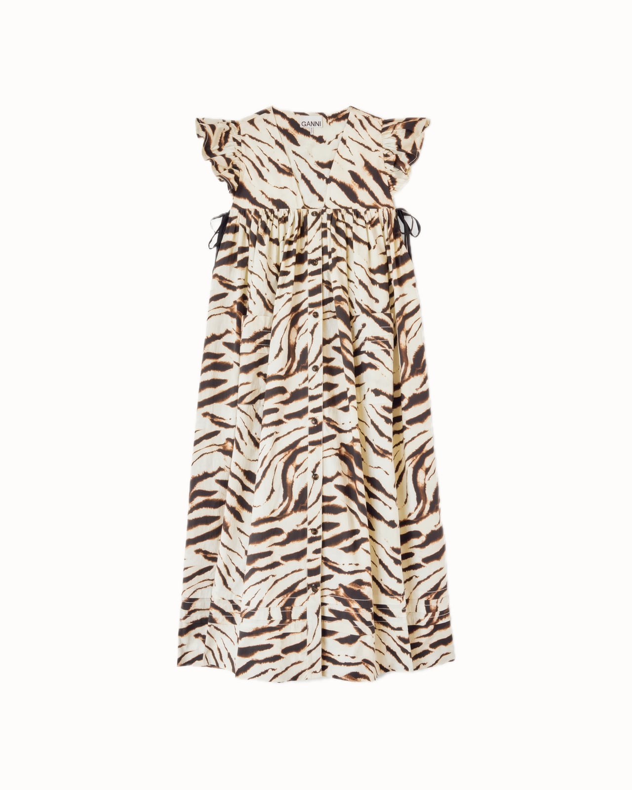 women garden party attire printed dress - Luxe Digital