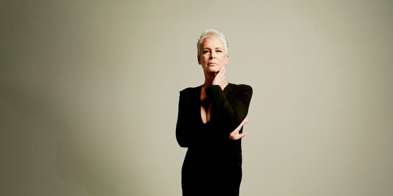 Woman over 60 with a short gray haircut