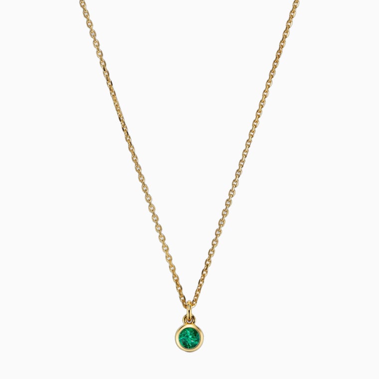 women smart casual dress code guide mejuri sia birthstone pendant necklace - Luxe Digital