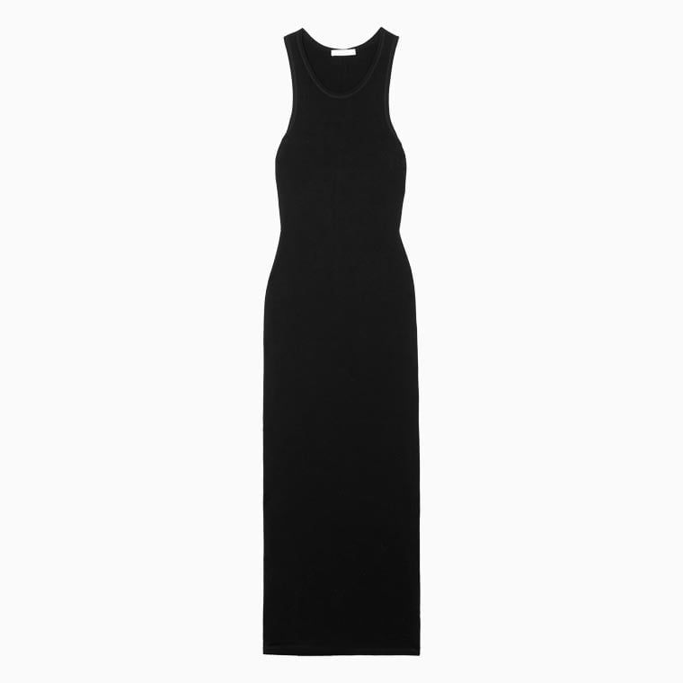 women smart casual dress code guide the row kean stretch jersey midi dress - Luxe Digital