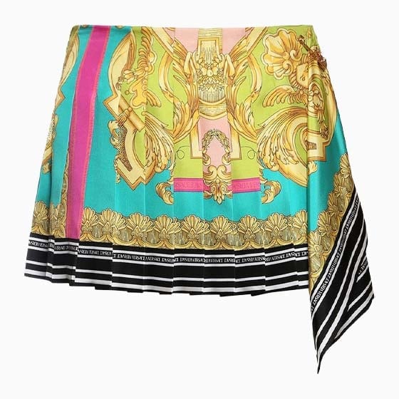 y2k fashion women mini skirts versace review - Luxe Digital